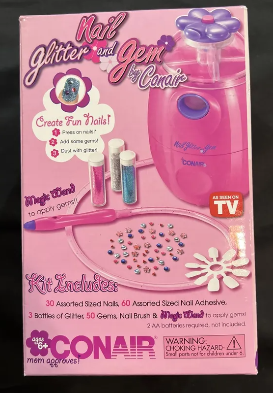 conair | Other | Nail Glitter And Gem By Conair, Kit for the kids